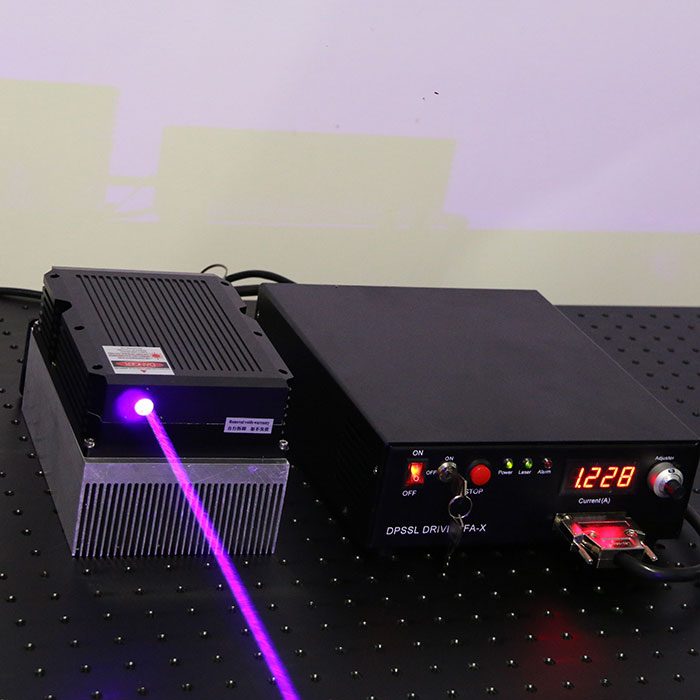 438nm 6W 青紫色 半導体レーザー 高出力レーザー光源 CW/TTL/アナログ
